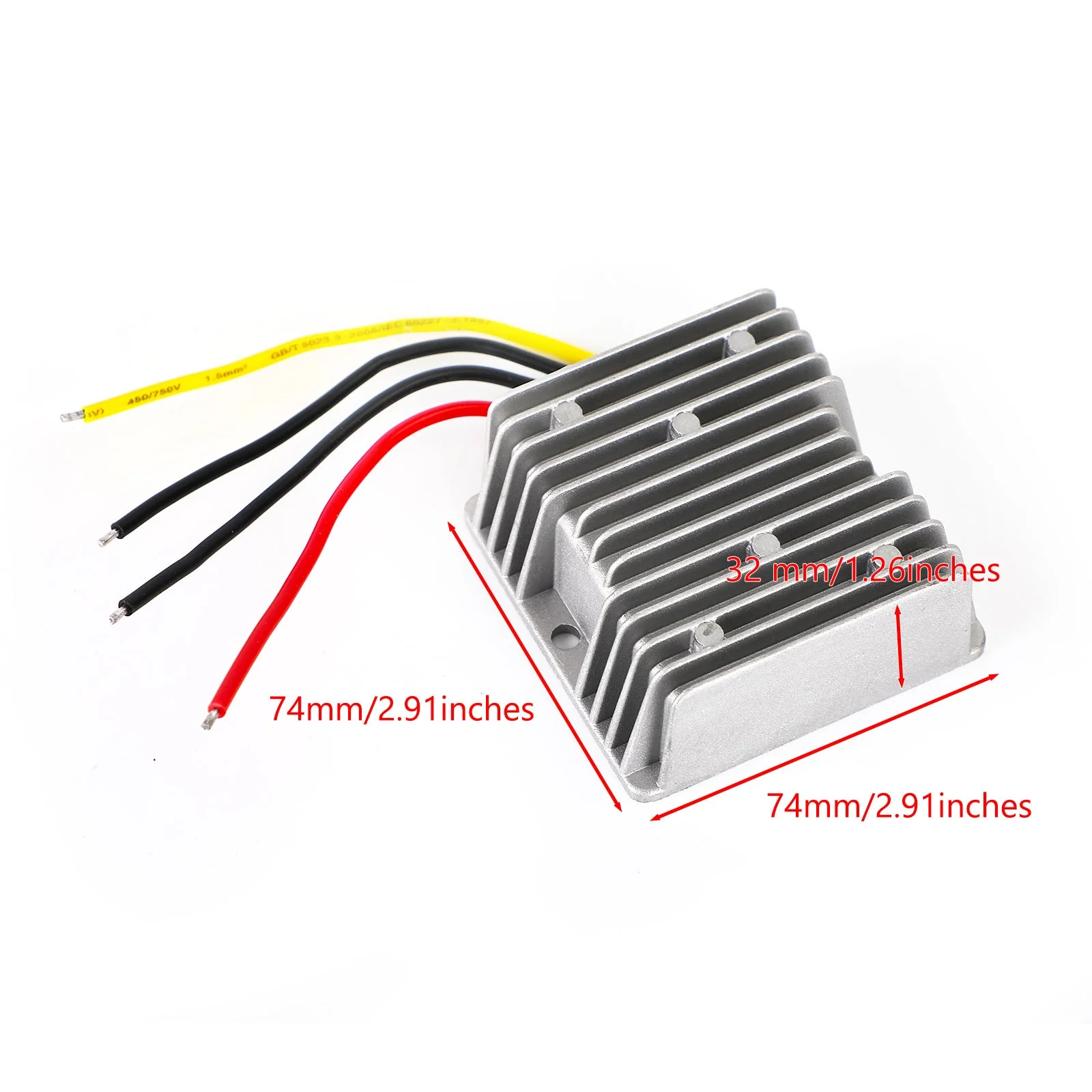 Régulateur d'alimentation de convertisseur DC/DC étanche 30A 12V/24V abaisseur à 6V