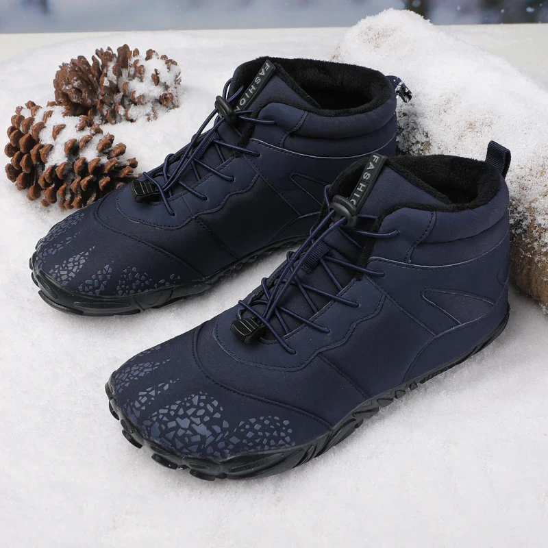 Bottes de neige chaudes et imperméables, style randonnée outdoor - image de produit 7