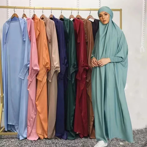 Jilbab avec Hijab - Plusieurs couleurs